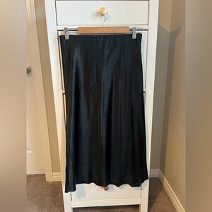 Aritzia Babaton Slip Midi Skirt